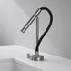 FILER flexible-neck basin faucet in gunmetal installed hero