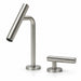 FILER Y2 Two-Hole Basin Faucet with Separate Control — Right / Brushed Silver — white-background product view