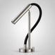 FILER flexible-neck basin faucet in brushed nickel studio view