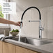 FILER L3 flexible hose and swivel body in use