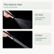 FILER P2 Dual-Button Bidet Sprayer with 1.5 m Hose — two spray patterns