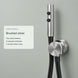 FILER P2 Dual-Button Bidet Sprayer with 1.5 m Hose — brushed-silver finish detail