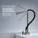 FILER flexible-neck basin faucet adjustable outlet angle