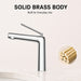FILER basin faucet solid brass body feature