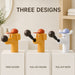 Comparison of three dog-shaped basin faucet models