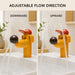 Golden Dog Standard faucet with downward and upward flow direction positions