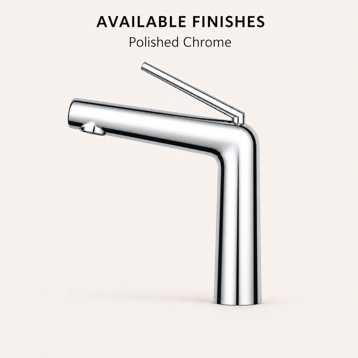 FILER modern basin faucet Polished Chrome finish
