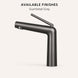 FILER modern basin faucet Gunmetal Gray finish