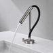 FILER flexible-neck basin faucet smooth stream in neutral bathroom