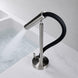 FILER flexible-neck basin faucet shower spray in neutral bathroom