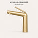 FILER modern basin faucet Brushed Gold finish