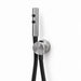 FILER P2 Dual-Button Bidet Sprayer with 1.5 m Hose — Brushed Silver — white-background product view