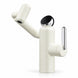 FILER Articulated Basin Faucet with Digital Temperature Display — Standard / Cream White — white-background product view
