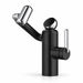 FILER Articulated Basin Faucet with Digital Temperature Display — Standard / Black — white-background product view