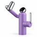 FILER Articulated Basin Faucet with Digital Temperature Display — Standard / Purple — white-background product view