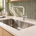 FILER Pull-Out Kitchen Faucet with Optional Filtered-Water Outlet — kitchen scene