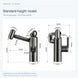 FILER Articulated Basin Faucet with Digital Temperature Display — dimensions