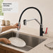 FILER articulated kitchen faucet hot-and-cold-only version handheld rinsing