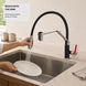 FILER articulated kitchen faucet hot-and-cold-only version handheld rinsing