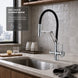FILER articulated kitchen faucet chrome filtered-water version kitchen scene