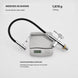 FILER articulated kitchen faucet chrome filtered faucet assembly showing supplier scale reading 1978 grams, excluding packaging