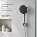 FILER silver handshower installed with PVC hose and holder; accessories depend on selected set