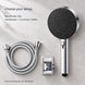 FILER handshower-only or PVC hose and holder set options