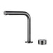 FILER gunmetal brass two-hole basin faucet — white-background product view