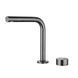 FILER gunmetal brass two-hole basin faucet — white-background product view