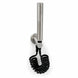 FILER rotary brass bidet sprayer with black coiled hose — white-background view