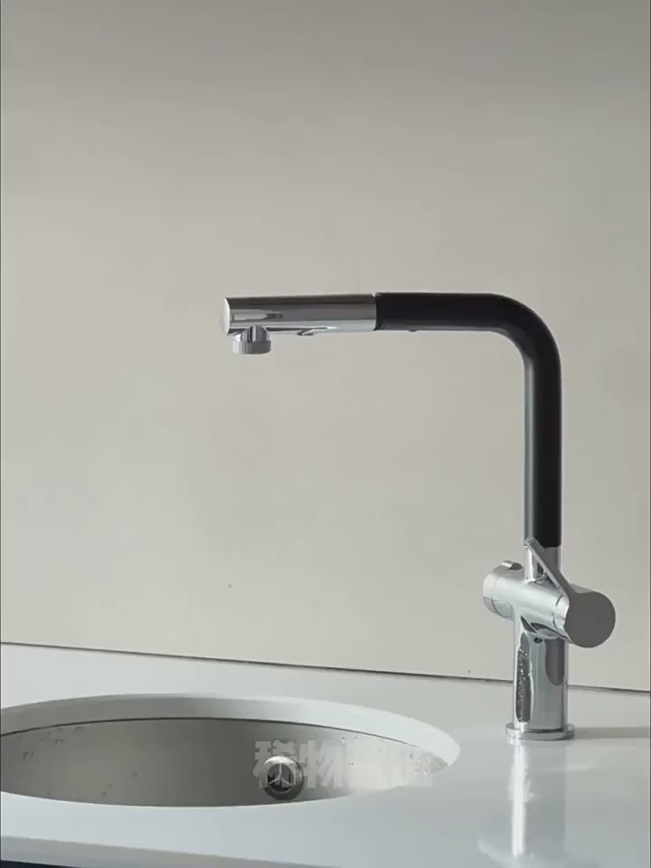 Supplier demonstration of the upgraded filtered-water model; colours and configuration vary by selected option
