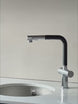 Supplier demonstration of the upgraded filtered-water model; colours and configuration vary by selected option
