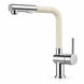FILER Pull-Out Kitchen Faucet with Optional Filtered-Water Outlet — Standard 2-in-1 / Cream White — white-background product view