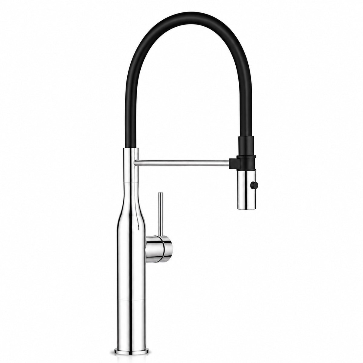 FILER L3 stainless steel kitchen faucet in Polished Chrome on white background