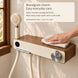 FILER cream and walnut-effect shower set — woodgrain finish care